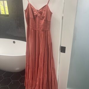 Free People Rust Maxi Dress